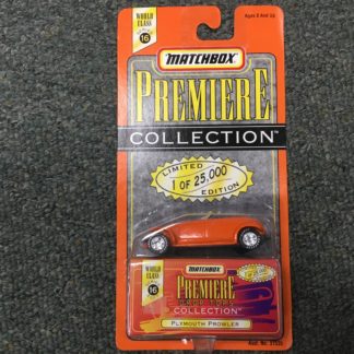 MATCHBOX PREMIERE DROP TOPS COLLECTION PLYMOUTH PROWLER ORANGE Box 4.