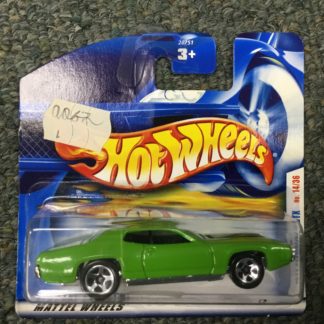 Hot Wheels European Card 1971 Plymouth GTX.