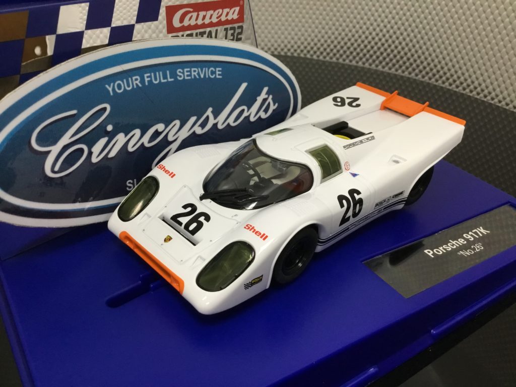 Carrera Digital 30888 - Porsche 917K Blanche N°26 - 1/32 Slot - Sans Boîte
