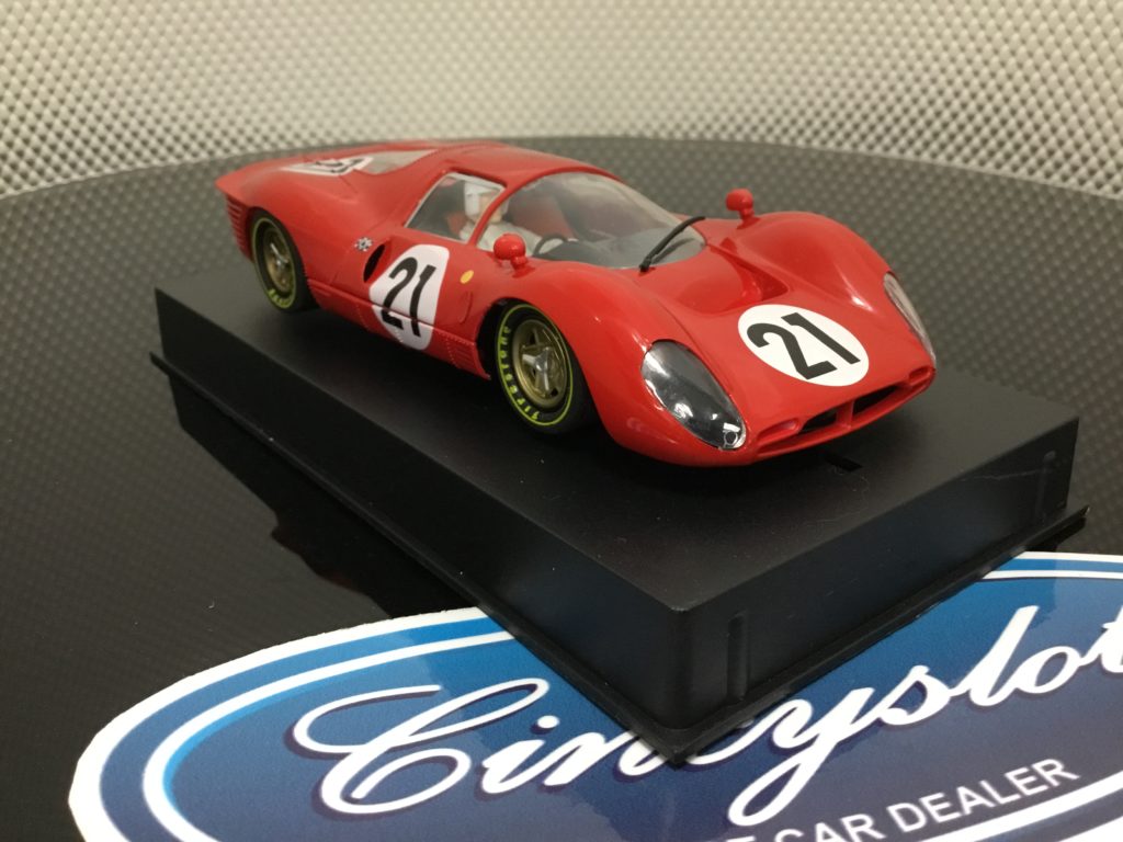 Policar CAR06A Ferrari 330 P4 #21 LeMans 1/32 Slot Car.