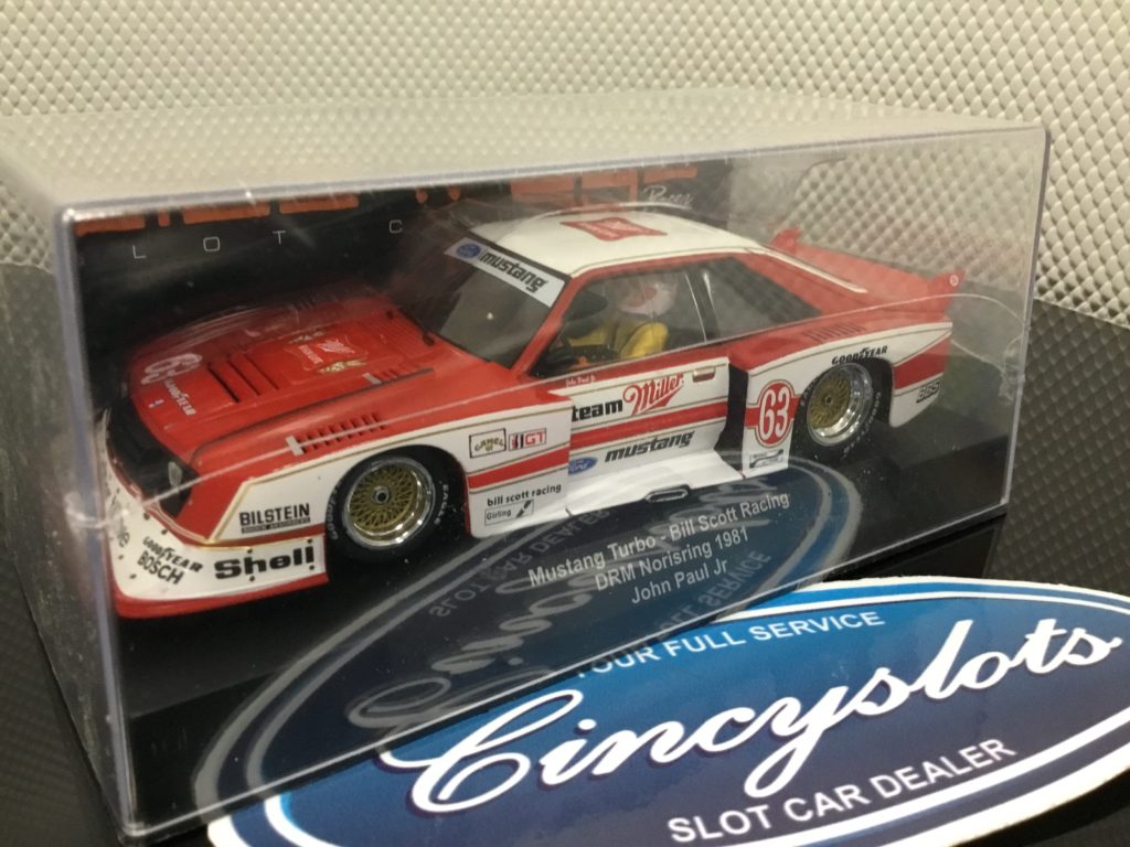 Sideways Sw66 Mustang Turbo Miller John Paul Jr 1981 1 32 Slot Car.