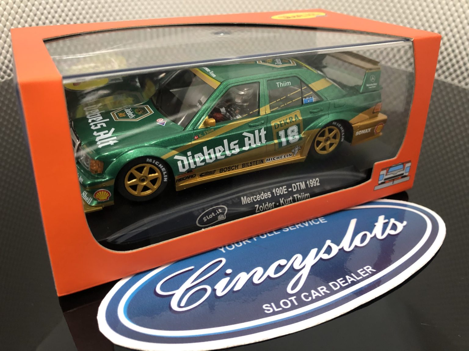 Slot.it CA44a Mercedes 190E DTM 1992 1/32 Slot Car.