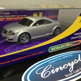 Scalextric C2506 Audi TT Silver. Lightly Used.