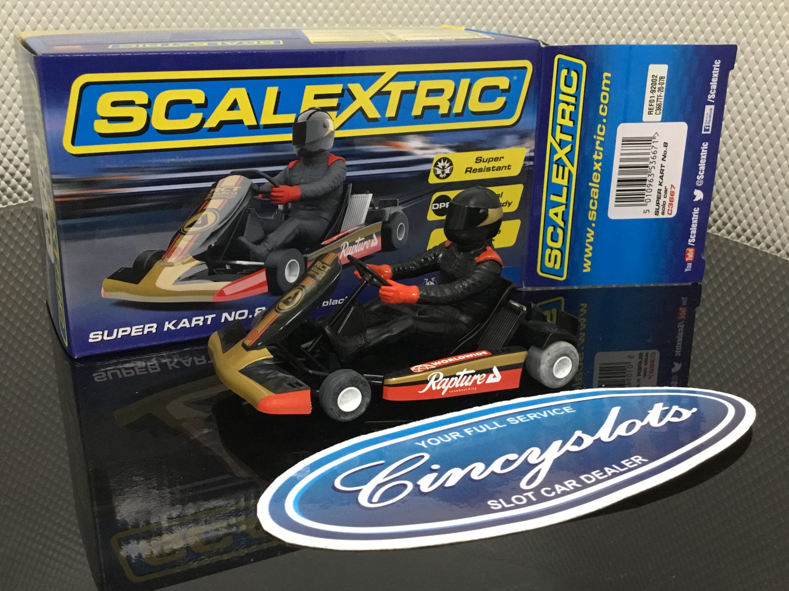 scalextric super karts