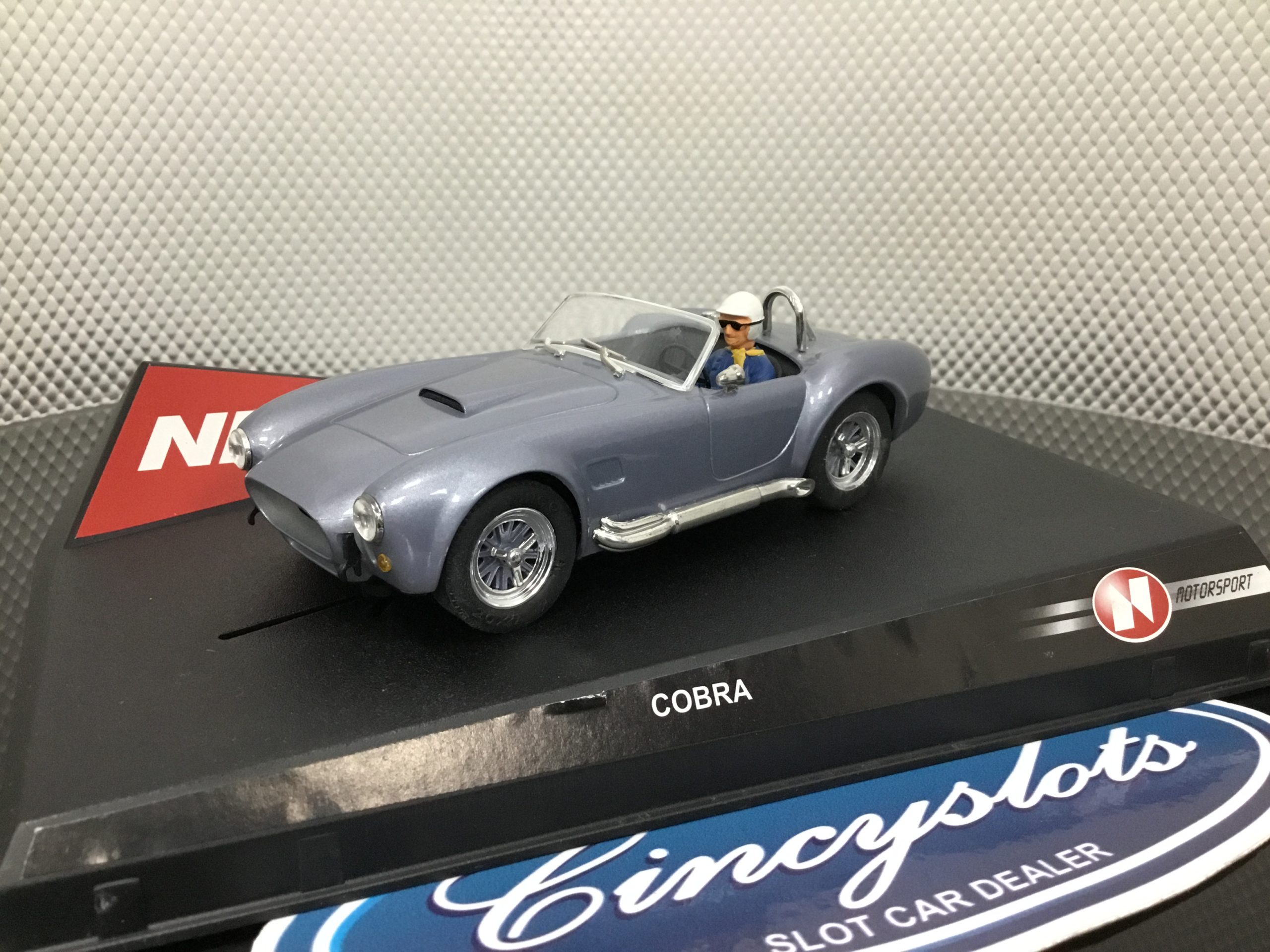 Ninco 50195 AC Cobra Silver, Lightly Used.