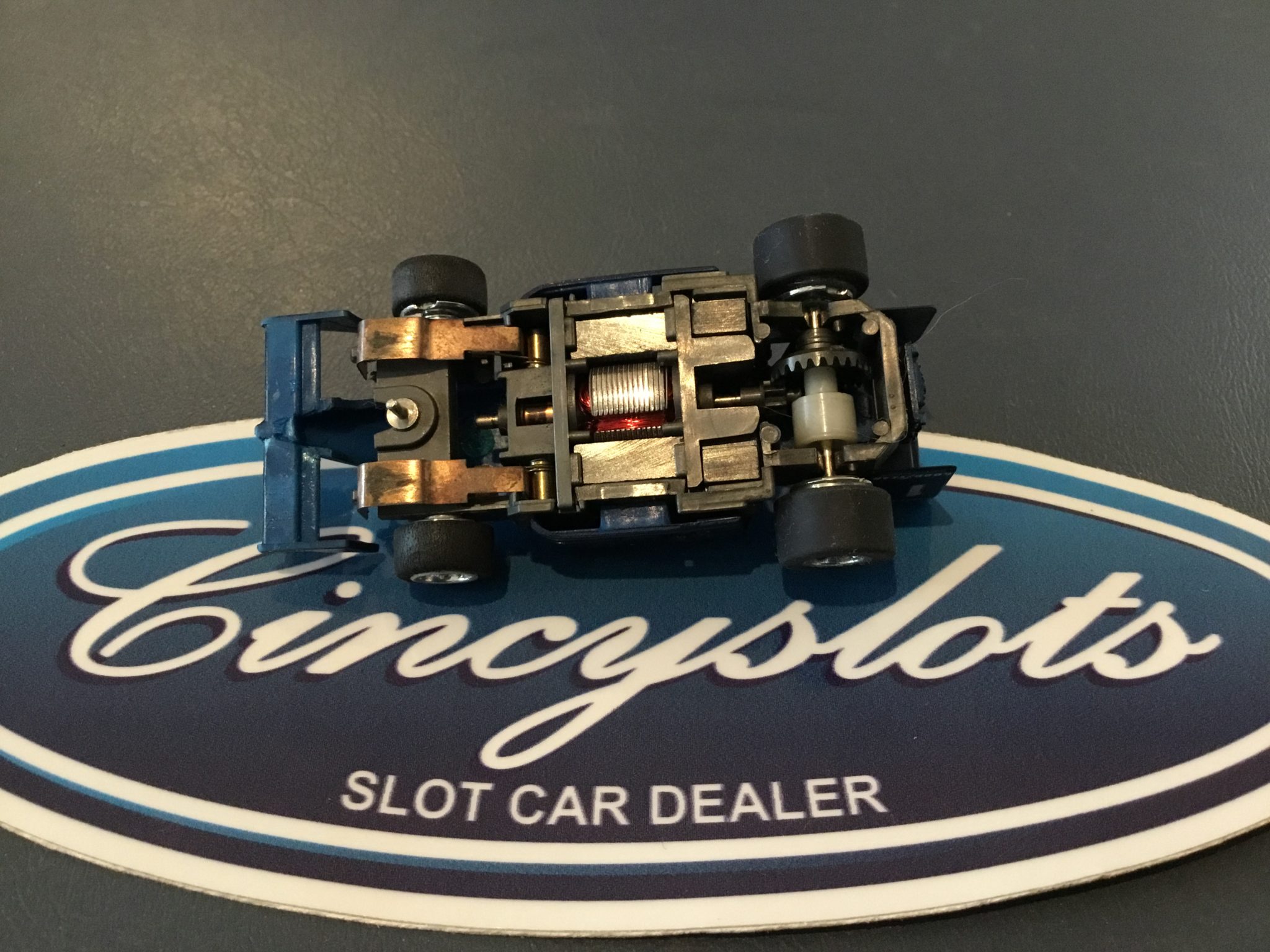 TYCO 440x2 Valvoline Indy F1 HO Slot Car, lightly used.