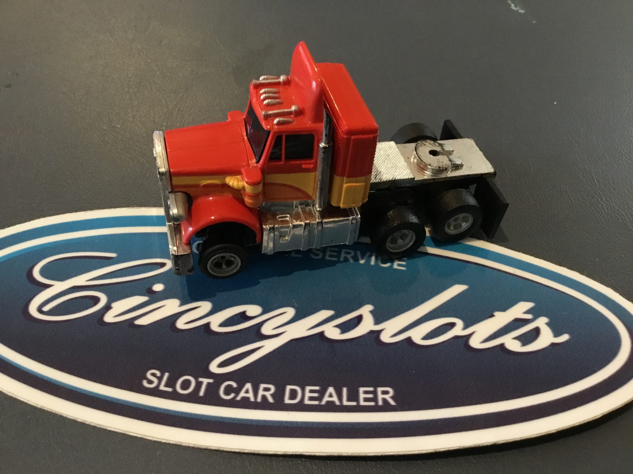 semi truck slot car