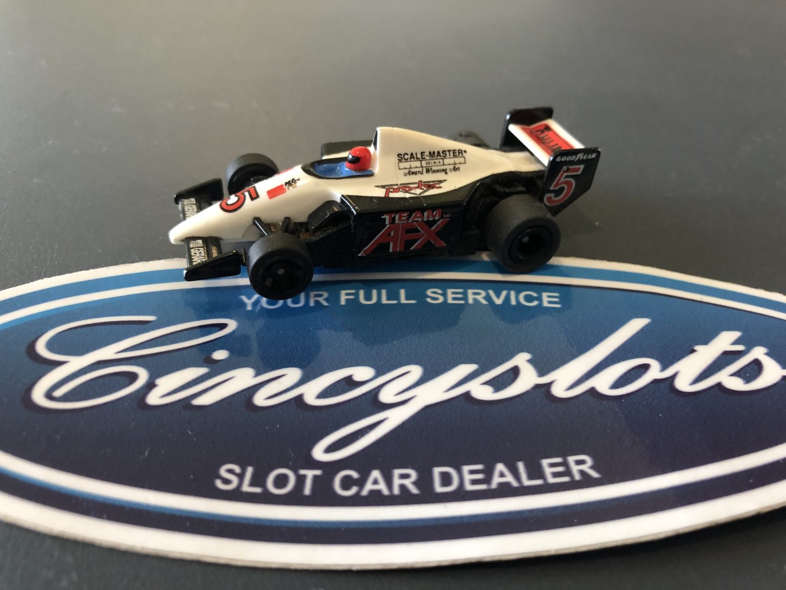 TYCO TOMY Team AFX F1 Indy HO, Used.