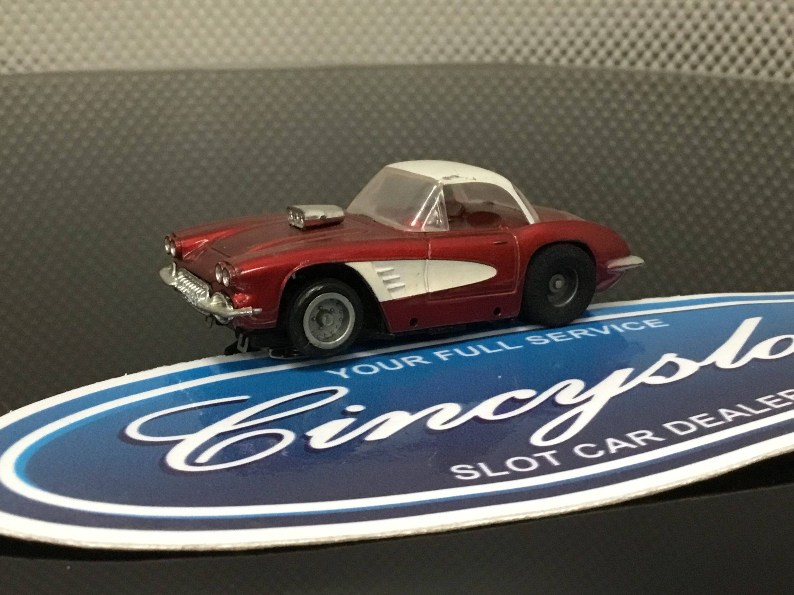 tyco corvette slot car