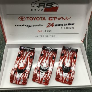 RevoSlot RS0055 Toyota GT1 3 Car Set Limited Edition 1 of 250.
