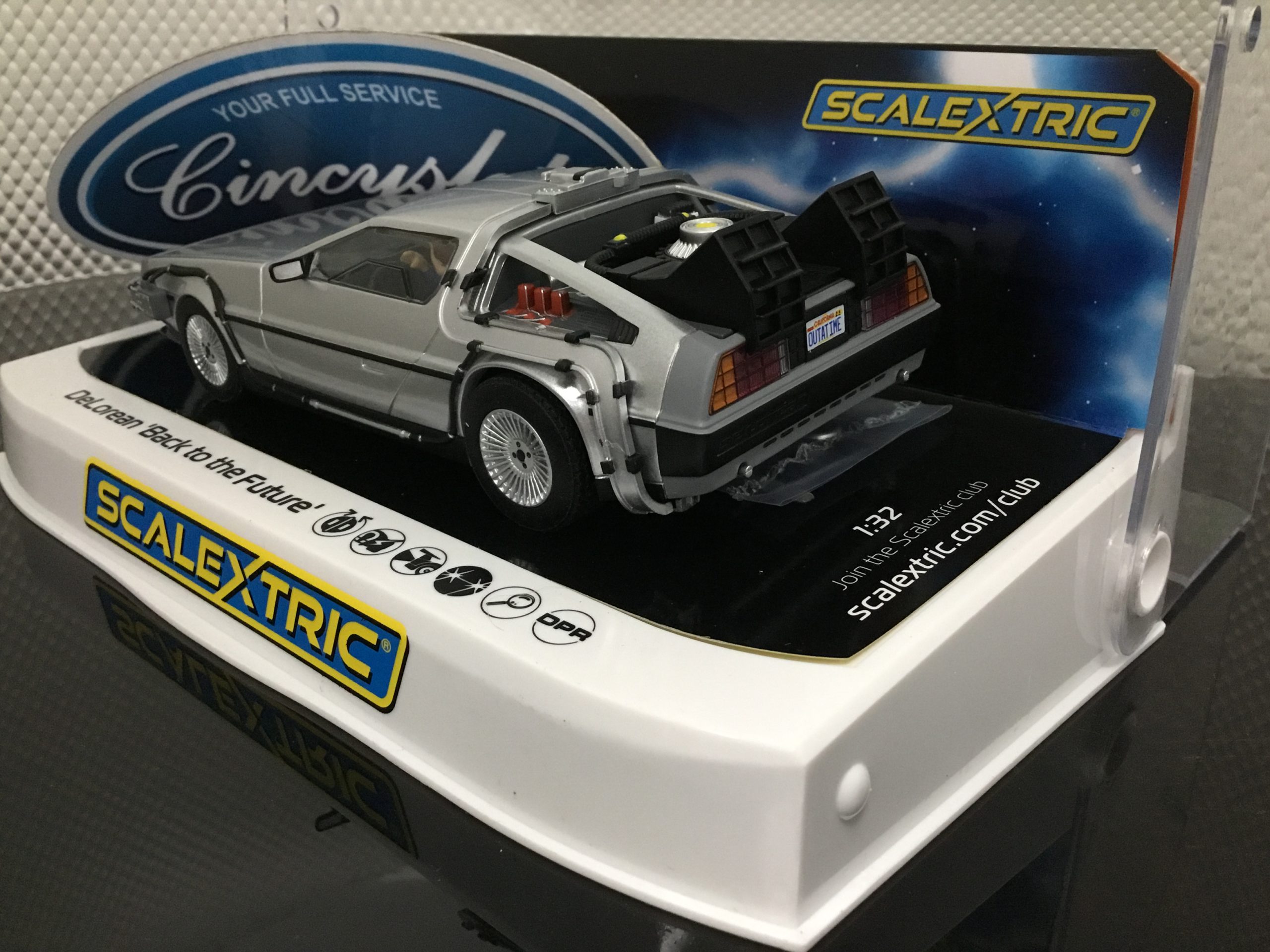 Back to The Future Car for sale online Scalextric C4117 Delorean 