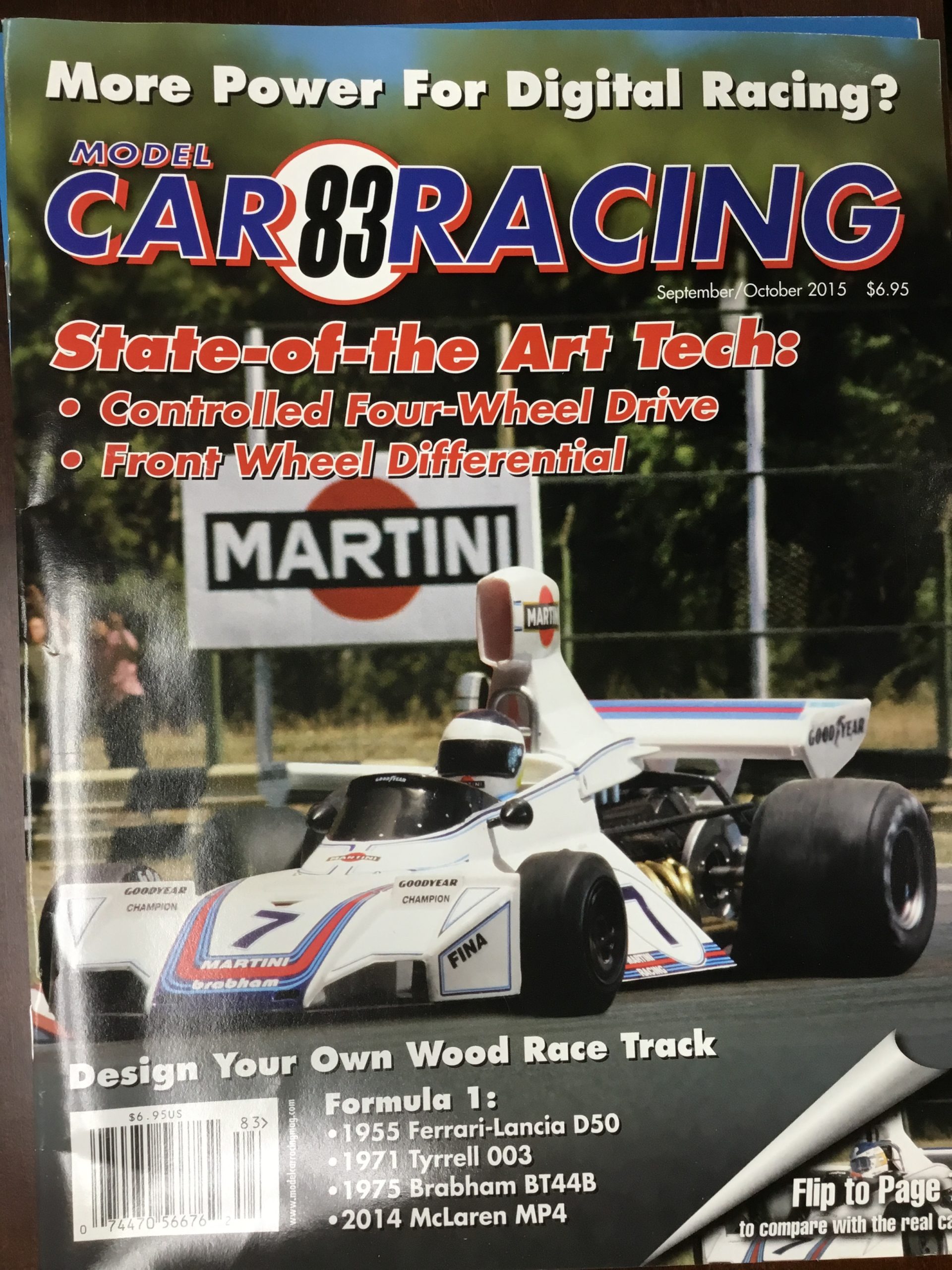 model car racing mag