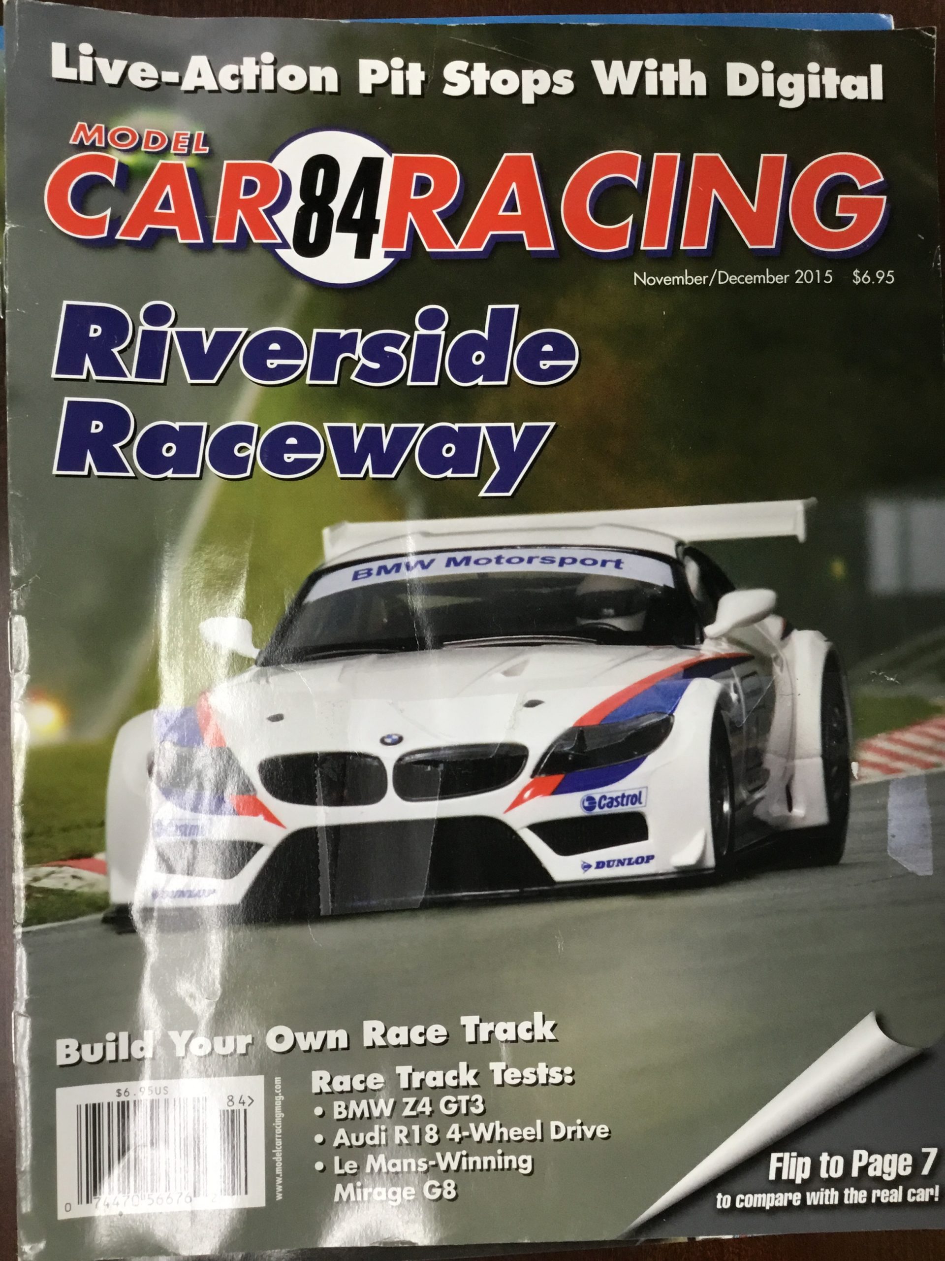 model car racing mag