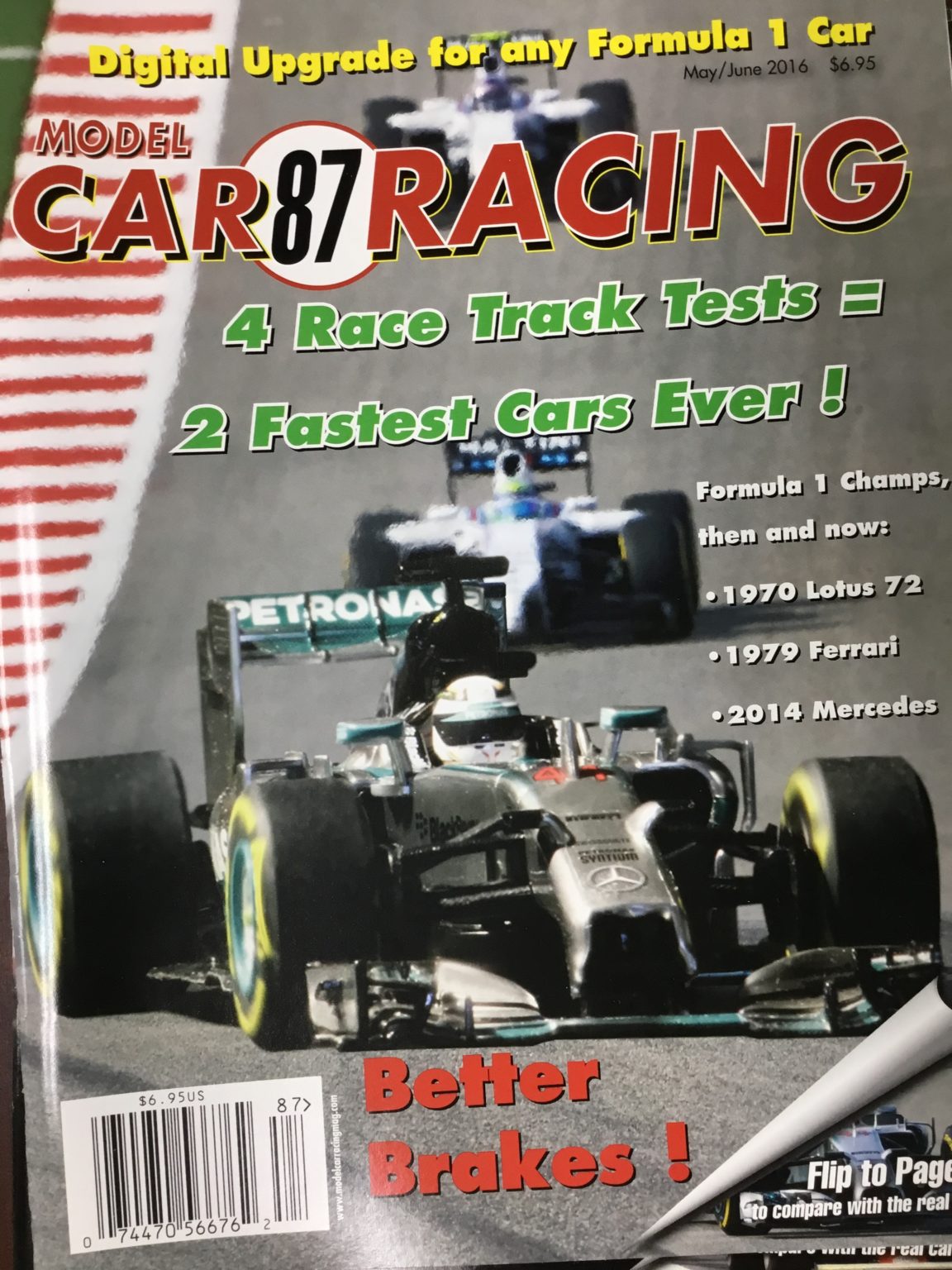 model car racing mag