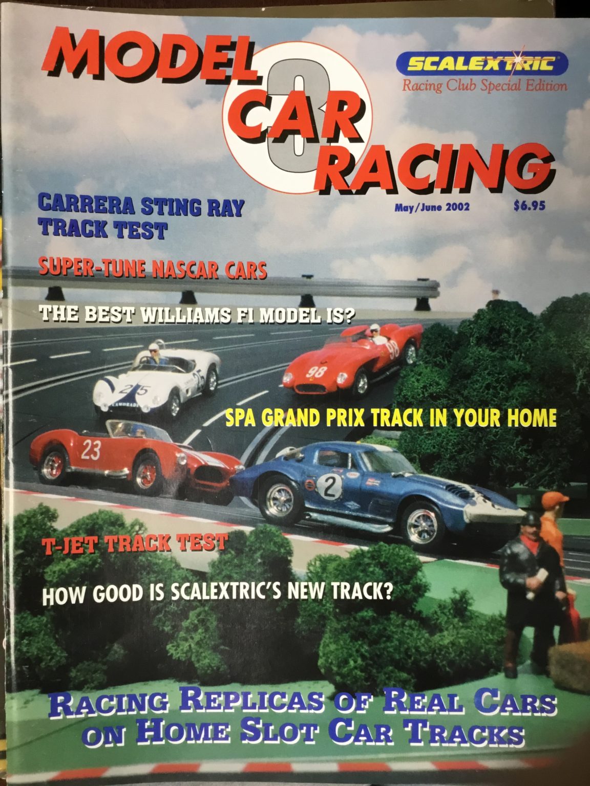 model car racing mag