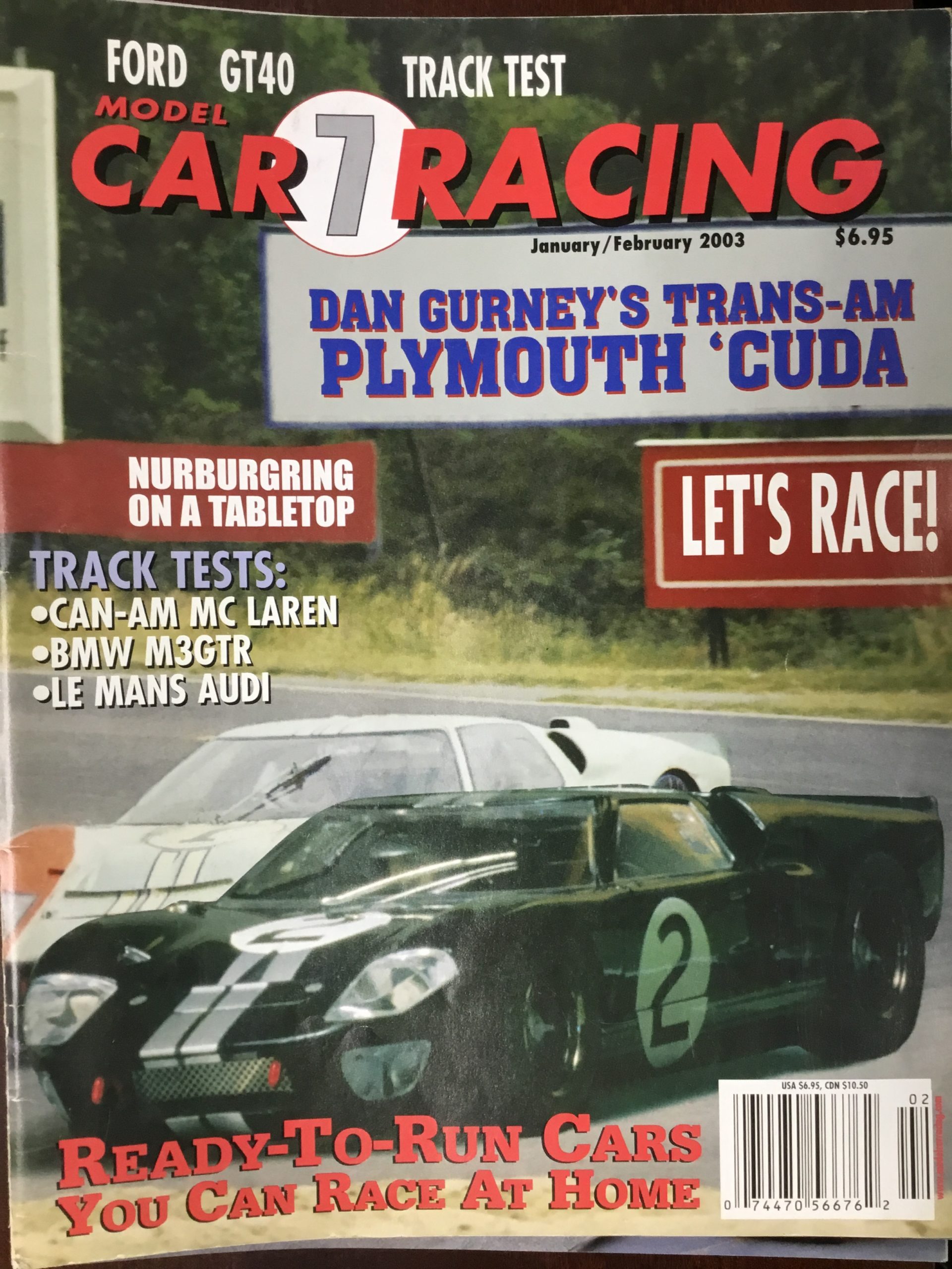 model car racing mag