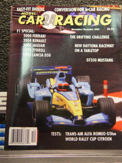 model car racing mag