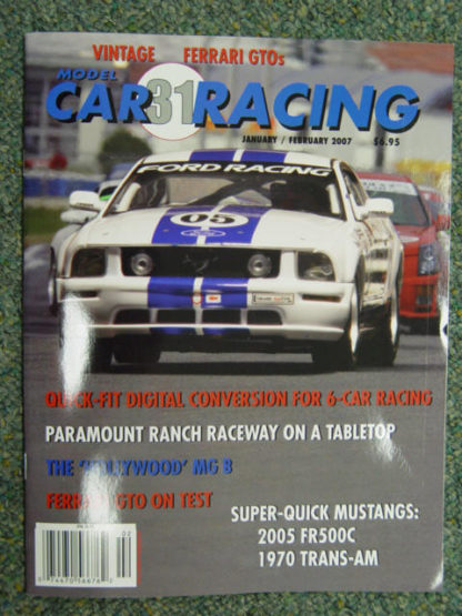 model car racing mag