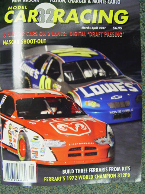 model car racing mag