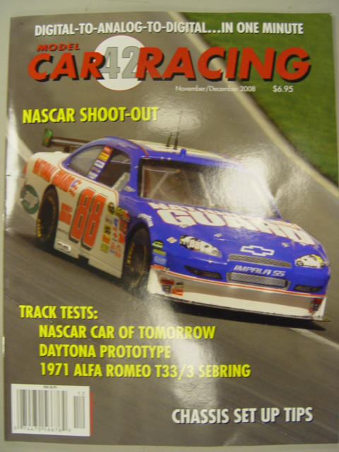 model car racing mag