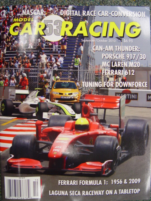 model car racing mag