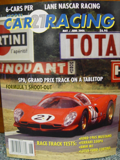 model car racing mag