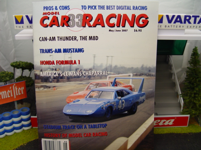 model car racing mag