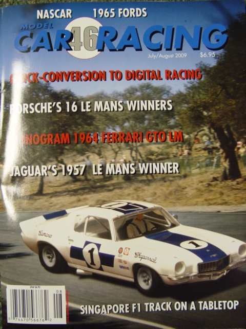 model car racing mag