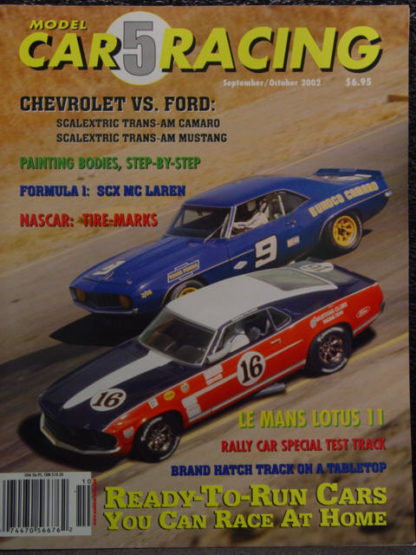 model car racing mag