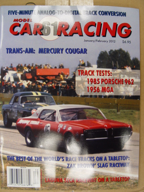 model car racing mag