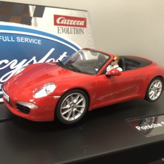 Carrera Evolution 27534 911 Cabriolet Red.