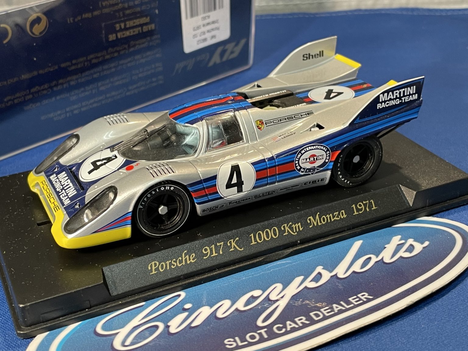 FLY C57 Porsche 917k Martini Monza 1971 Lightly Used.