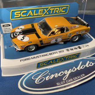 Scalextric C2437A Ford Boss 302 Mustang '70 Trans Am Series LTD ED 1/32 Slot Car 