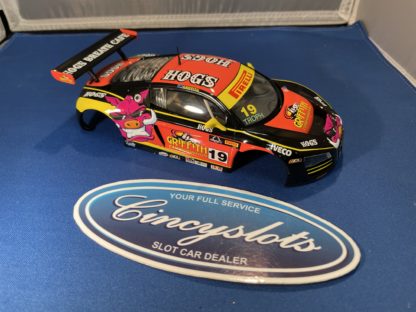 Carrera D124 23861 Audi R8 LMS Griffith HOGS Slot Car BODY ONLY.