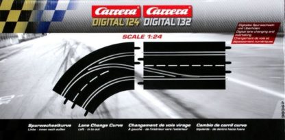Carrera Digital 30362 Lane Change Curve Left (In to Out)