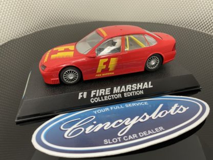 Scalextric C2198 UK Vauxhall Vectra F1 Fire Marshall Collector Edition