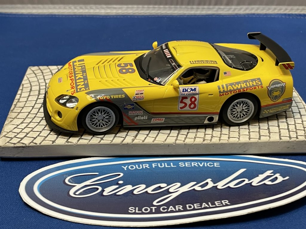 Scalextric Dodge Viper 1/32 Slot Car Used.