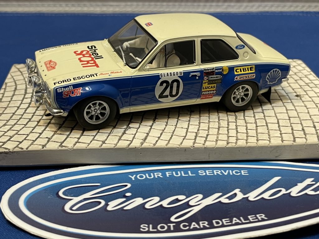 Scalextric Ford Escort Shell Sport 1/32 Slot Car Used.