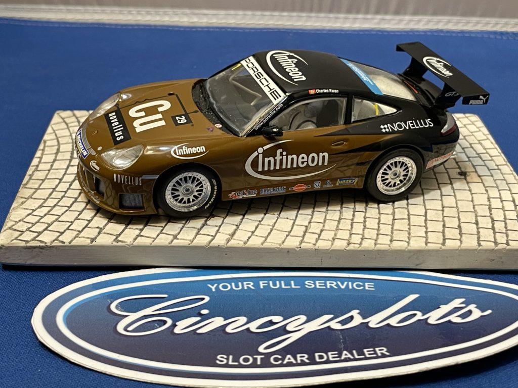 Scalextric Porsche GT3 1/32 Slot Car Infineon Used