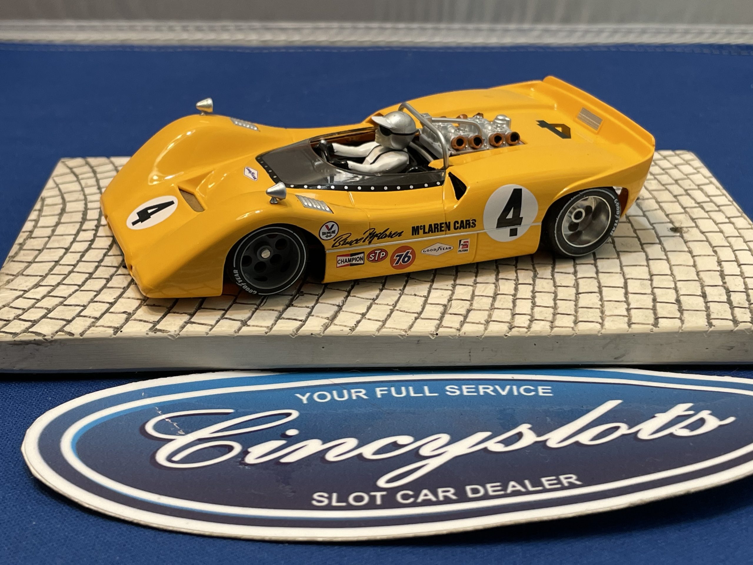 Thunder Slot Bruce McLaren #4 Used.