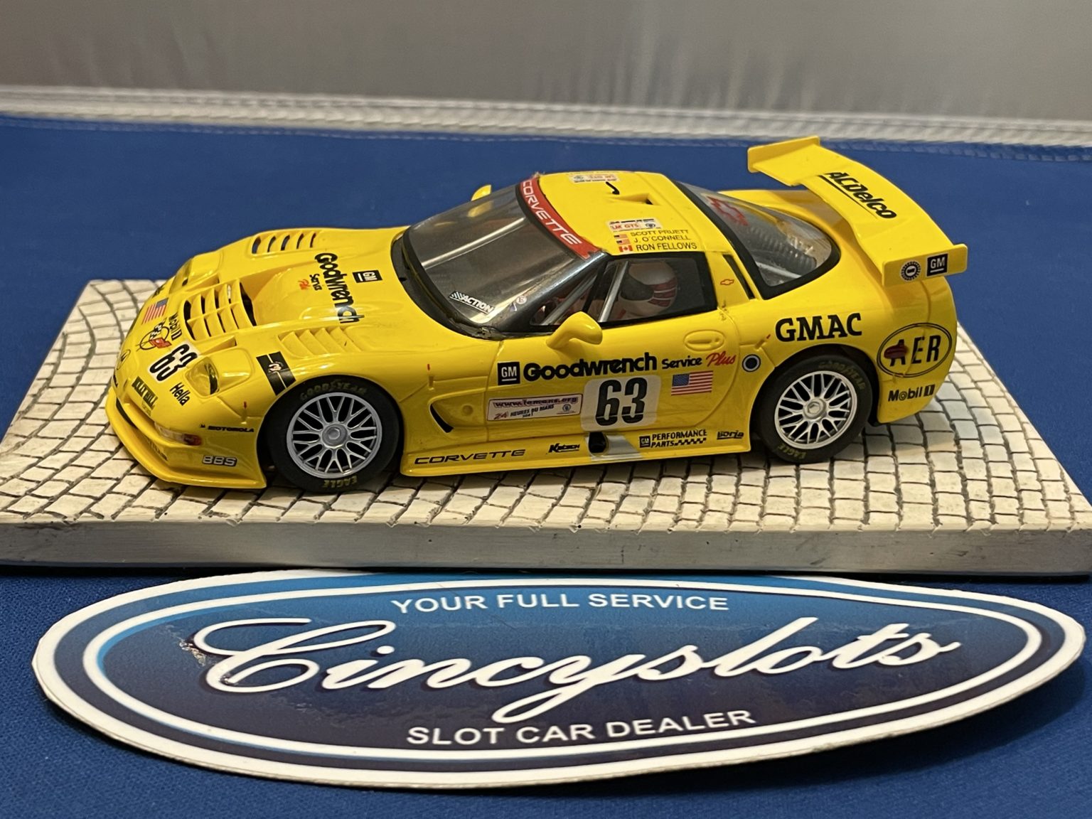 Fly Corvette C5R 1/32 Slot Car Used.