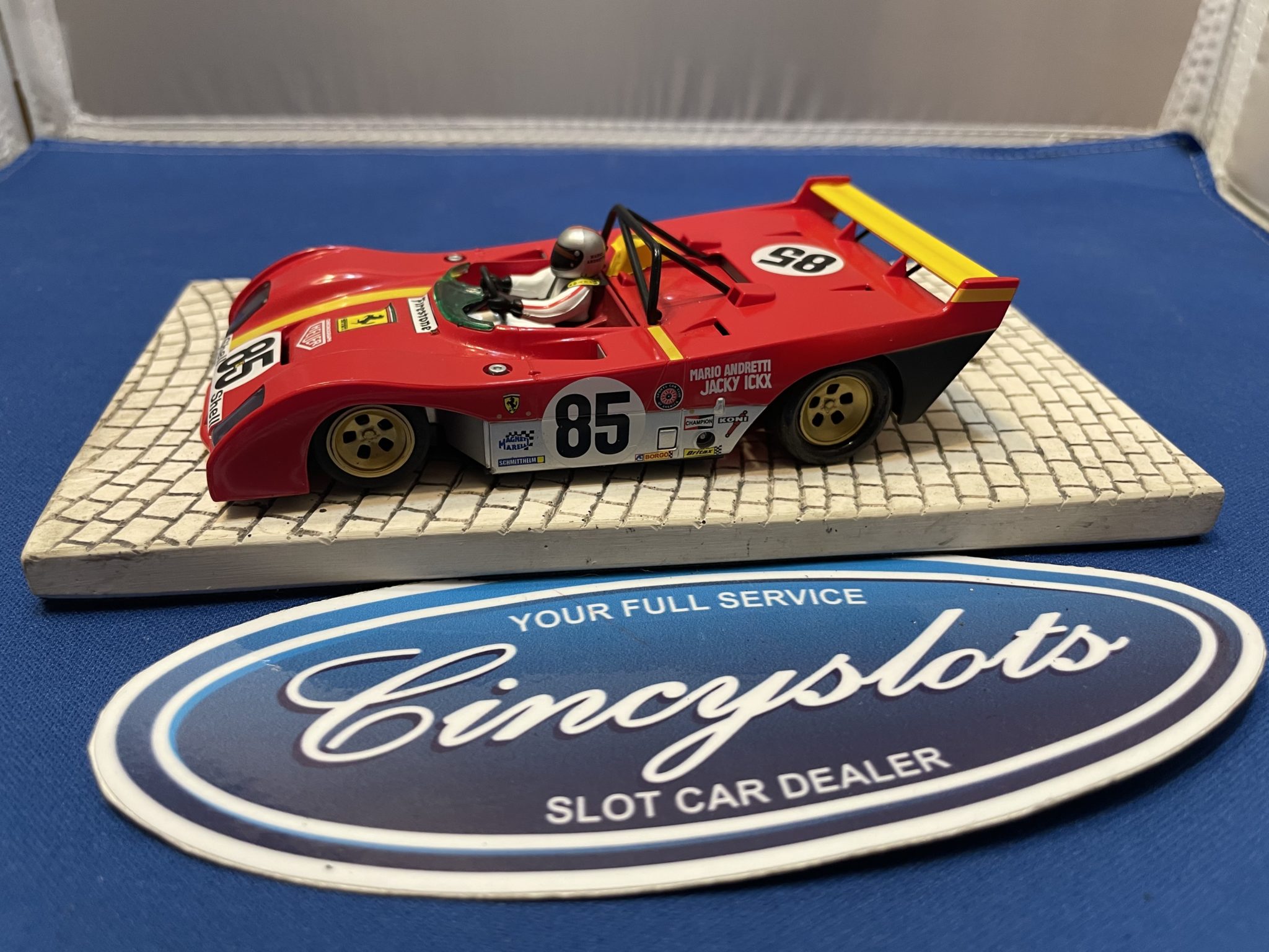 Slot.it Ferrari 312 PB, 1/32 Slot Car. Used