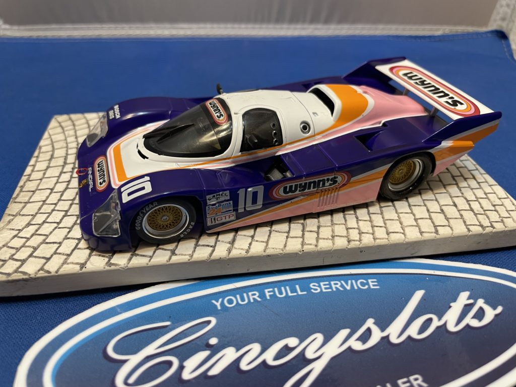 Slot.it Porsche 962 Wynn's 1/32 Slot Car. Used, no box.