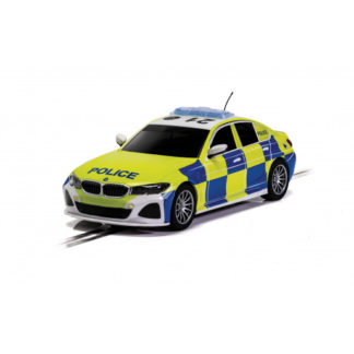 Scalextric C4165 BMW 330i M-Sport Police 1/32 Slot Car.