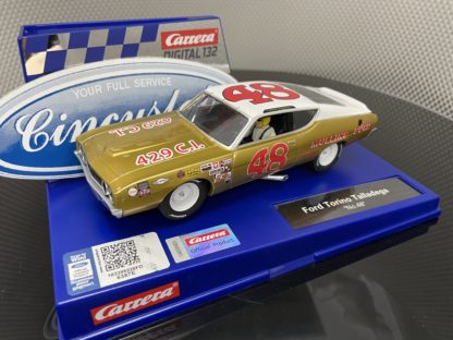 Carrera D132 30981 Ford Torino Talladega #48 1/32 Slot Car.