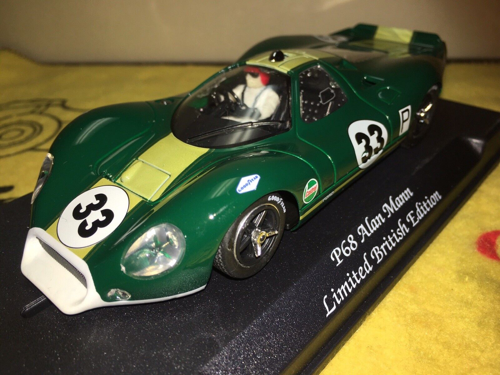 NSR 1053 Ford P68 33 L.E. British 1/32 Slot Car.