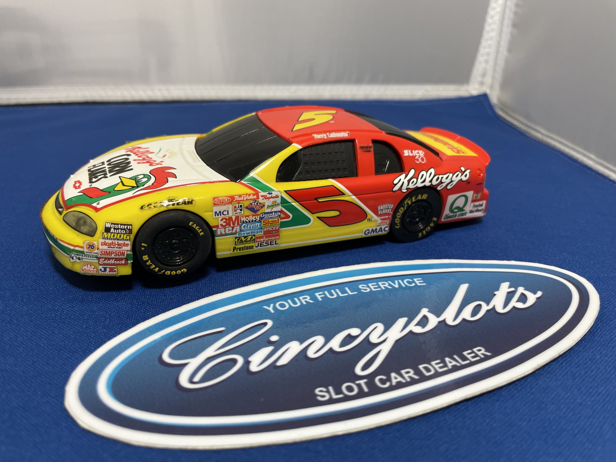 Scalextric Kelloggs Nascar Used