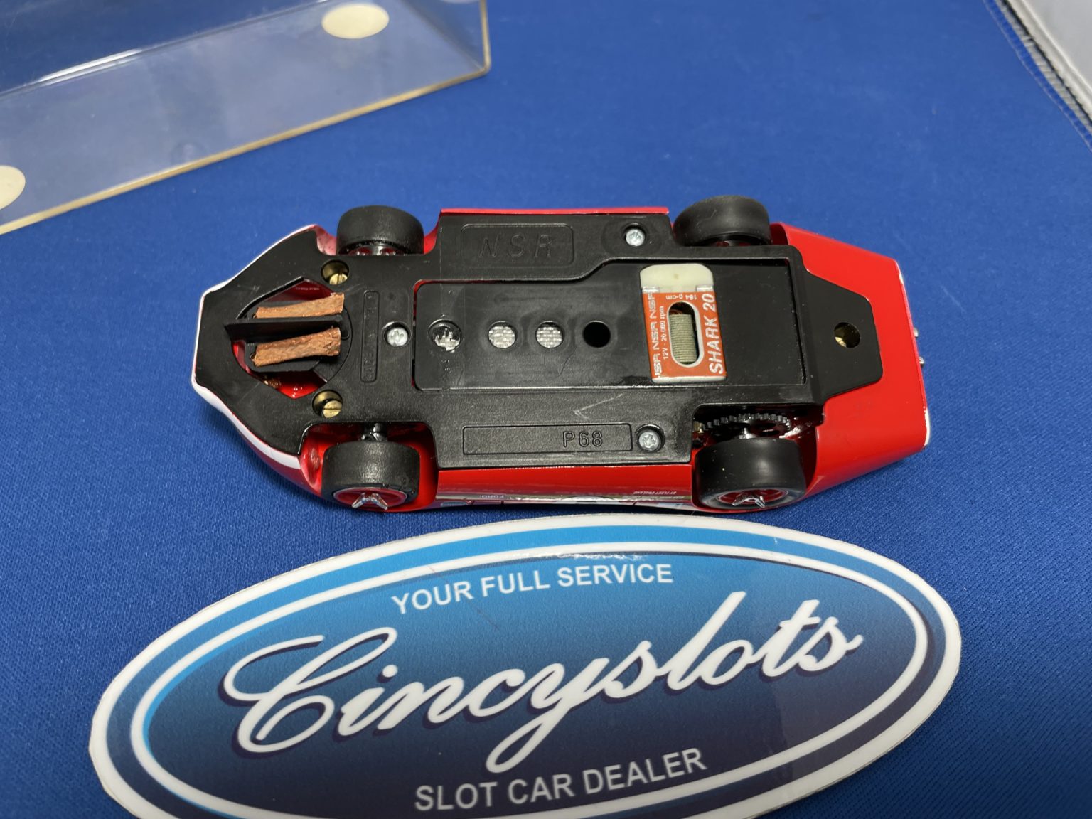 NSR Used Ford P68 9 1/32 Slot Car.