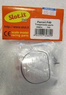 Slot.it KS02v Ferrari F40 Transparent Parts.