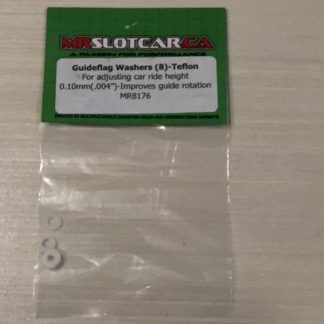 Mr Slotcar MR8176 Guide Flag Washers 8pcs .10mm
